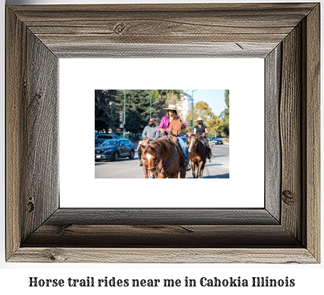 horse trail rides near me in Cahokia, Illinois